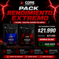 Pack Café Energético Alto en Cafeína Rendimiento Extremo 500 gr