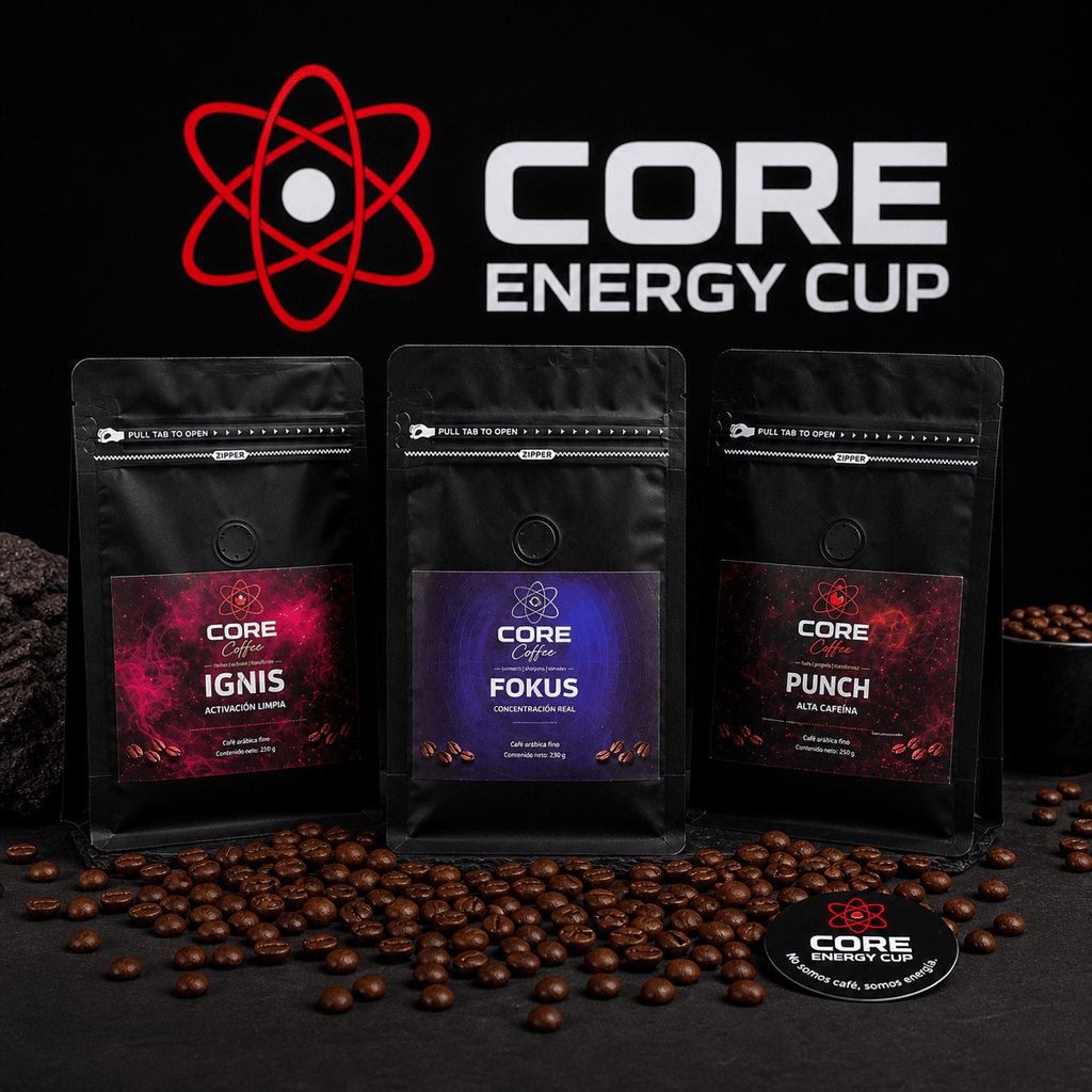 Pack Café Energético 3 Blend 750g