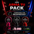 Pack 30 Cápsulas Compatibles Nespresso