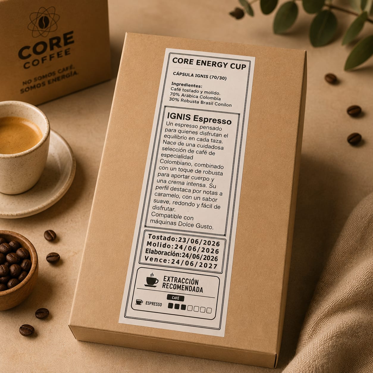 Espresso Ignis (12 cápsulas)