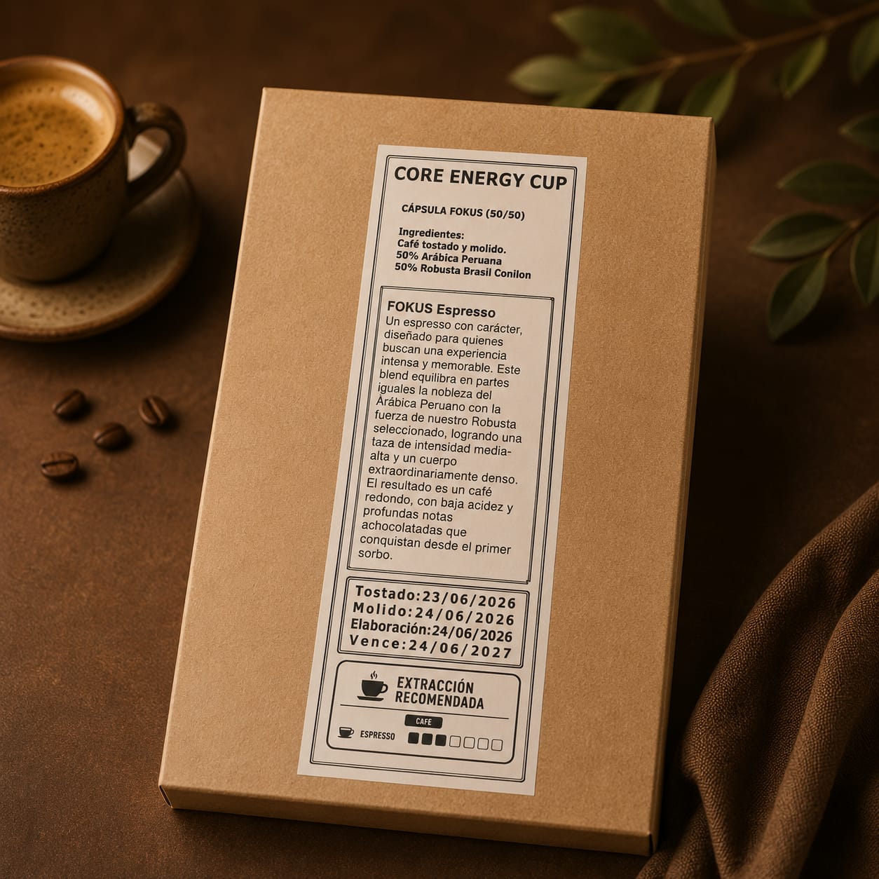 Espresso Fokus (12 Cápsulas)